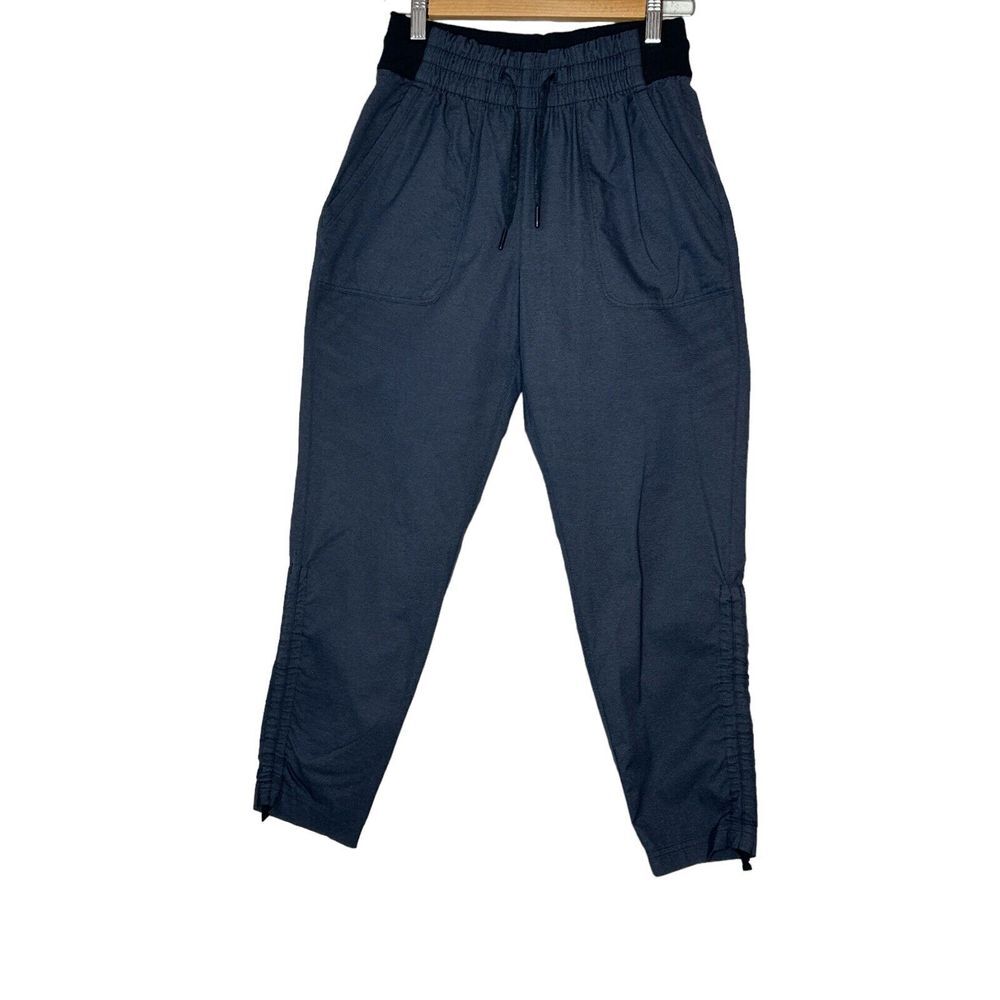 THE NORTH FACE Women's Size S‎ Activewear Pants Navy Blue Lightweight Breathable